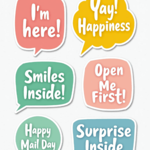 Labels & Tags - Stickers Sheet v6